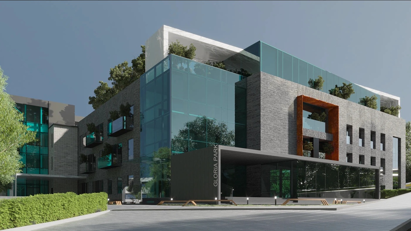 Business Center Gloria UA exterior render 1