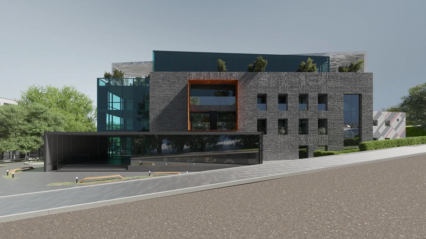 Business Center Gloria UA exterior render 3