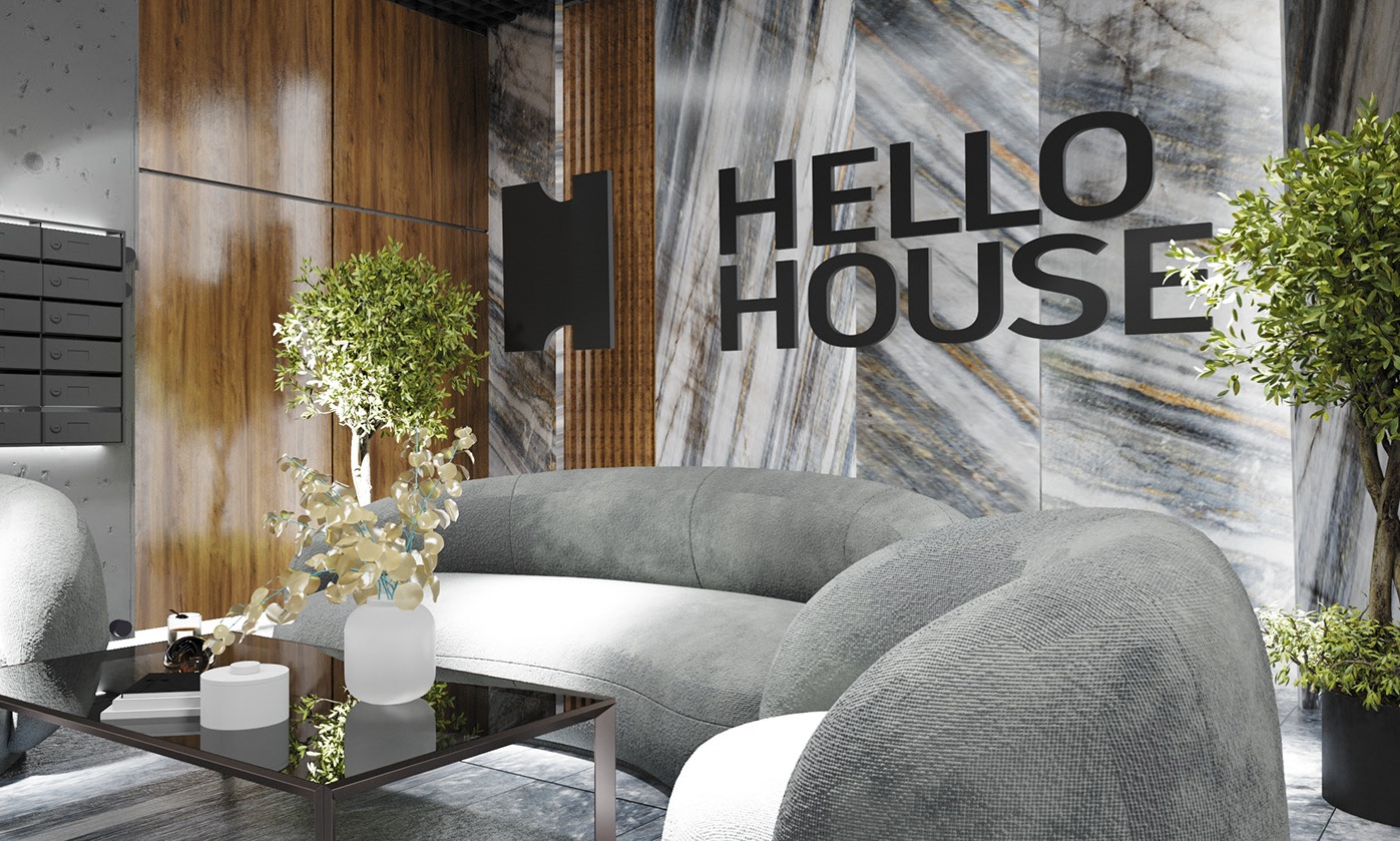 HelloHouse entrance interior — view 2